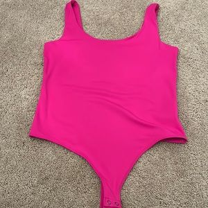 Large pink bodysuit - NWOT